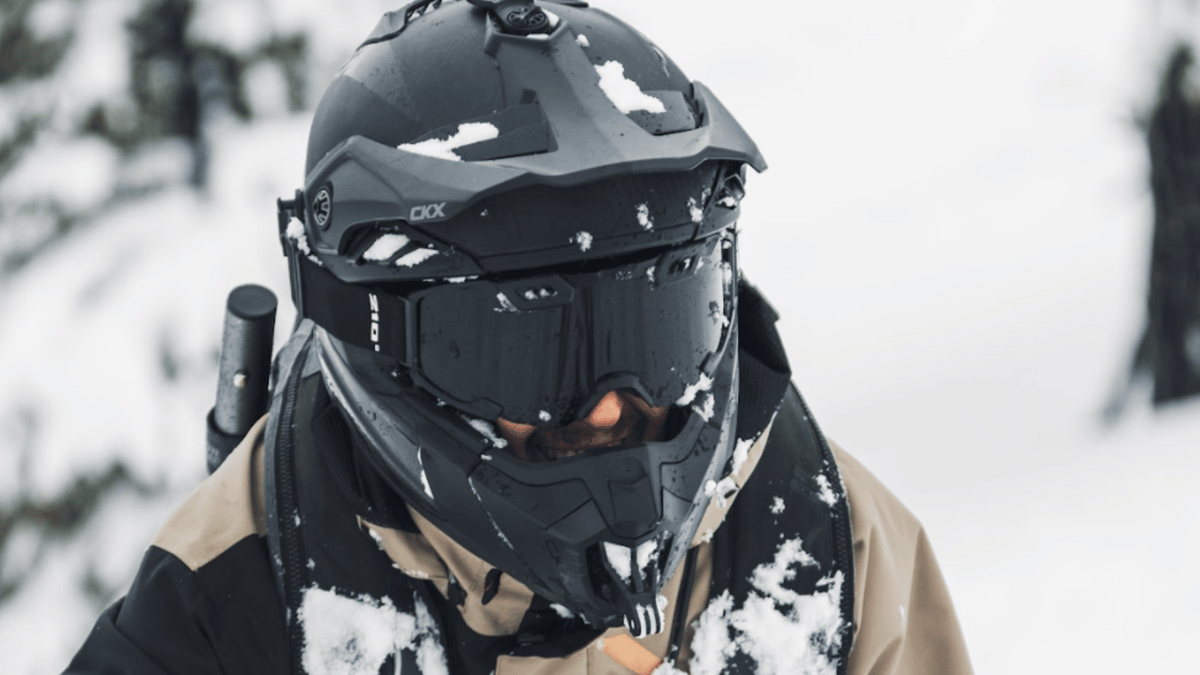 Snowmobile helmet sale parts