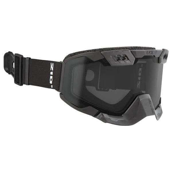 CKX 210° Trail Goggles Matte Black with Smoke Mirror