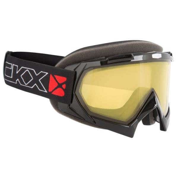 CKX Assault Goggles - Black with Yellow