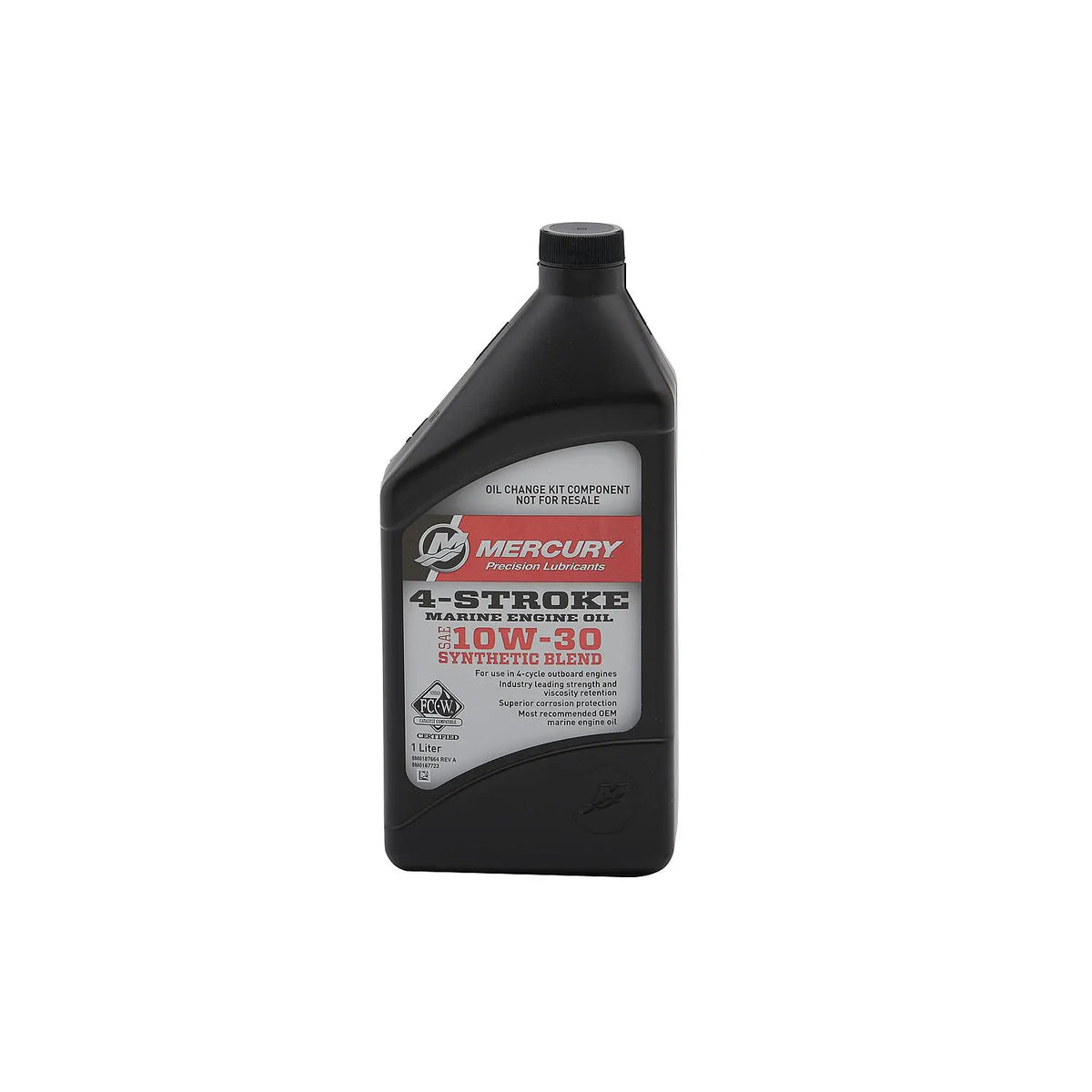 Mercury 10W-30 4-Stroke Outboard Oil Change Kit for Mercury V6 and V8 175-300hp Outboards - 8M0187621