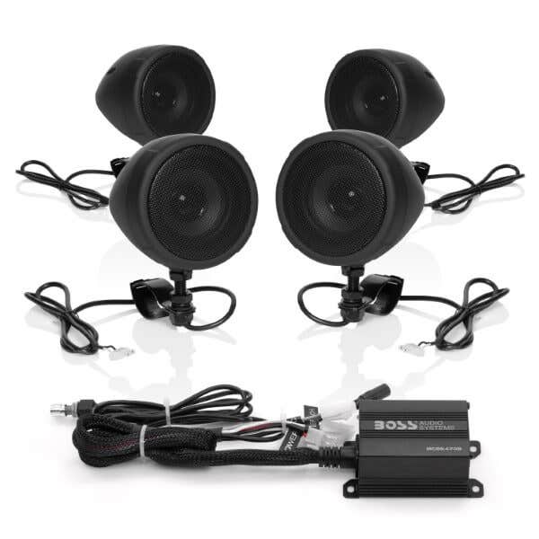 MC470 Handlebar Speaker System - Boss Audio Systems