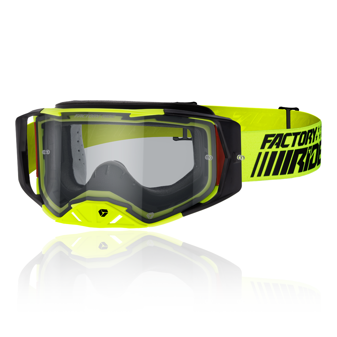 FXR Factory Ride Clear MX Goggle