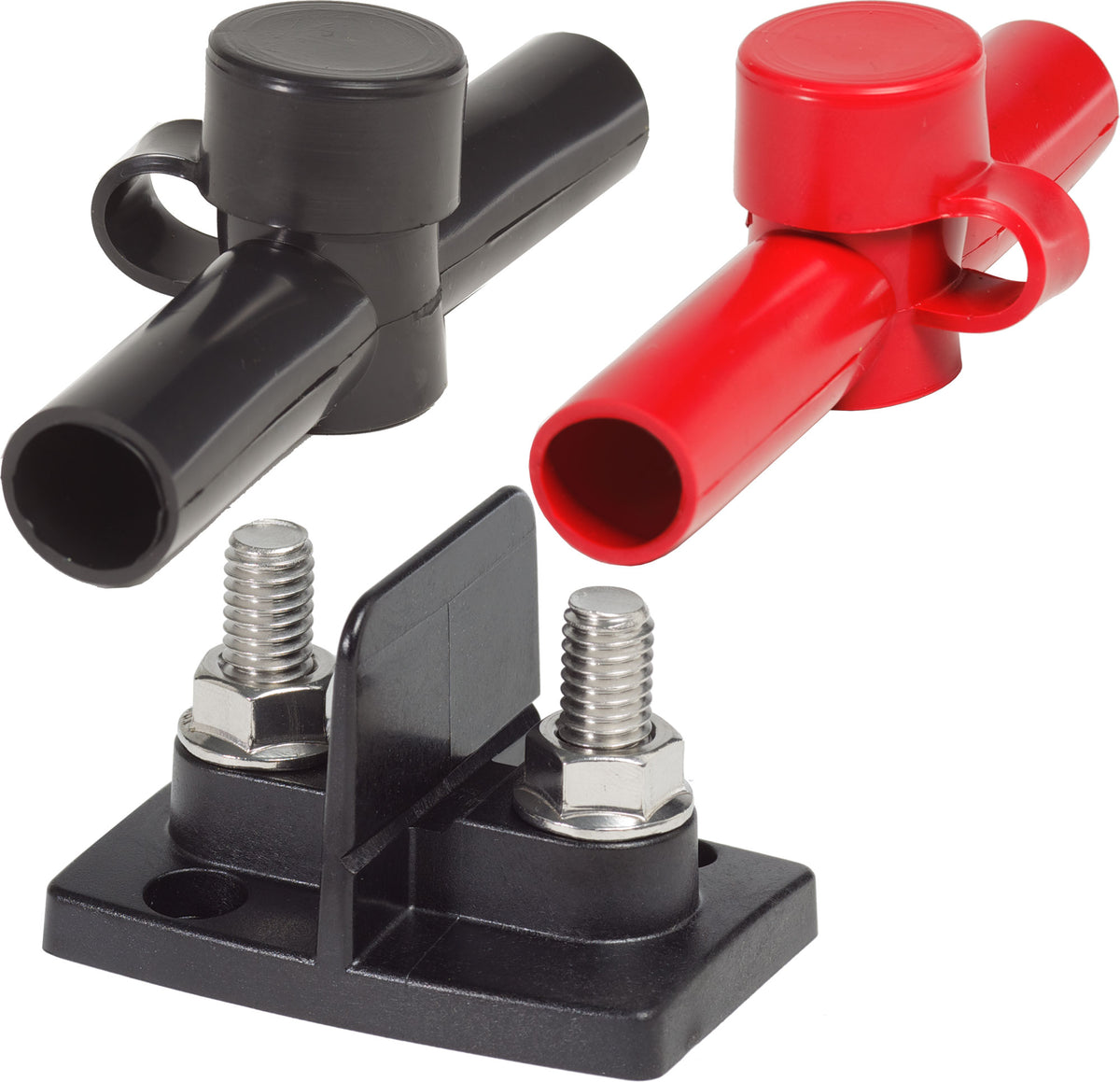 Blue Sea Systems Dual PowerPost - Two 3/8"-16 Studs