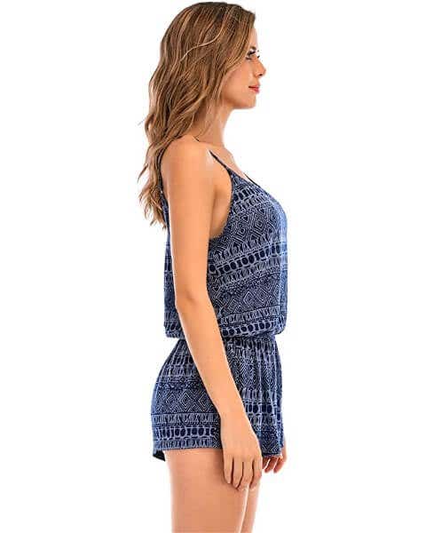 Lucky Brand - Tribal Burnout Romper