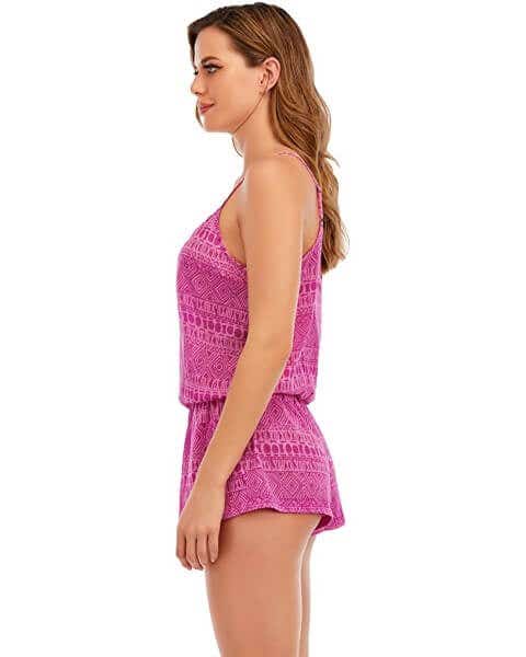 Lucky Brand - Tribal Burnout Romper