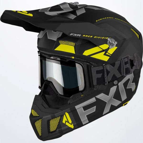 FXR Clutch Cold Stop QRS Helmet