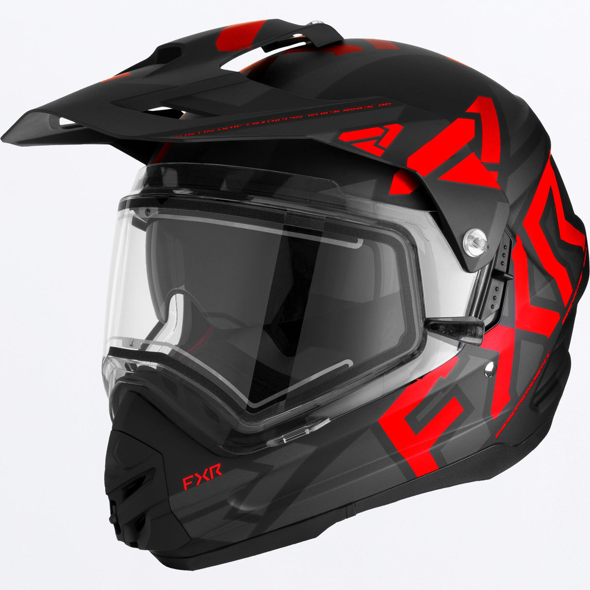 FXR Torque X Team Helmet w/ E Shield & Sun Shade
