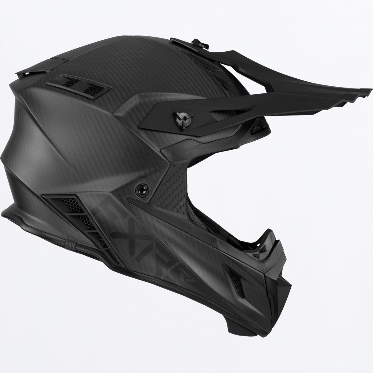 FXR Helium Carbon Helmet w/ D-Ring