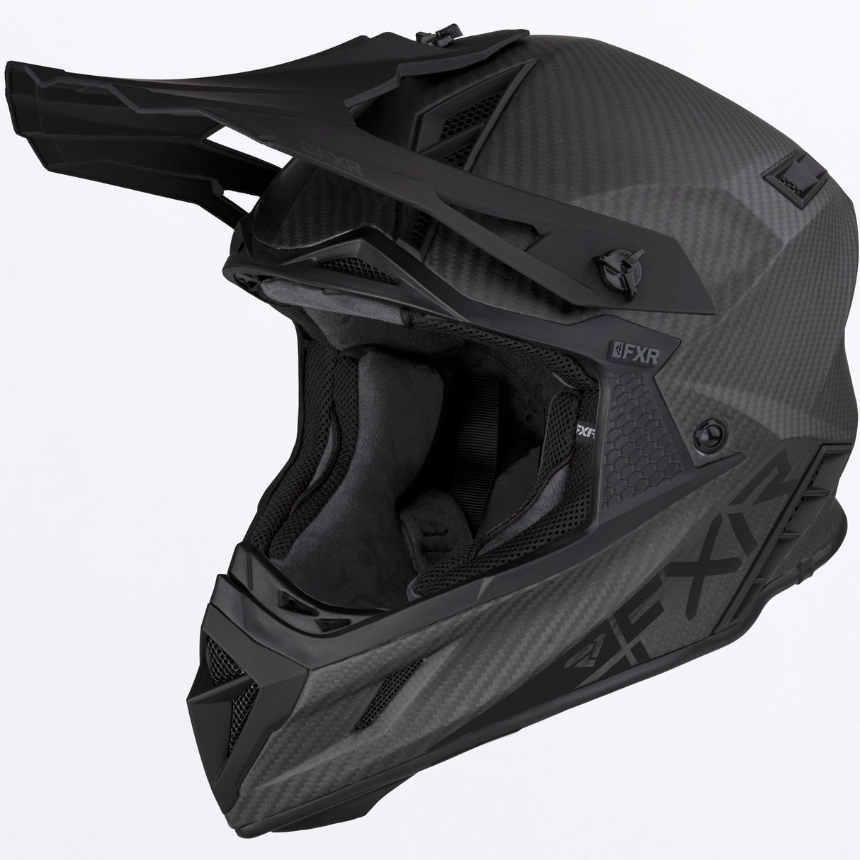 FXR Helium Carbon Helmet w/ Quick Release Buckle