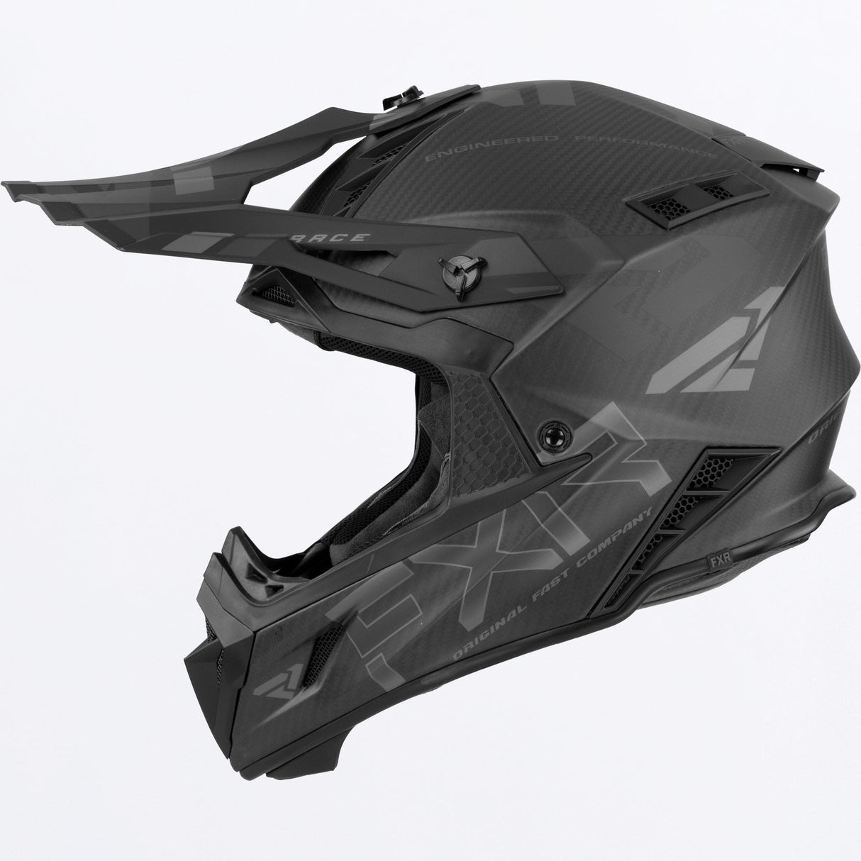 FXR Helium Carbon Alloy Helmet w/ D-Ring