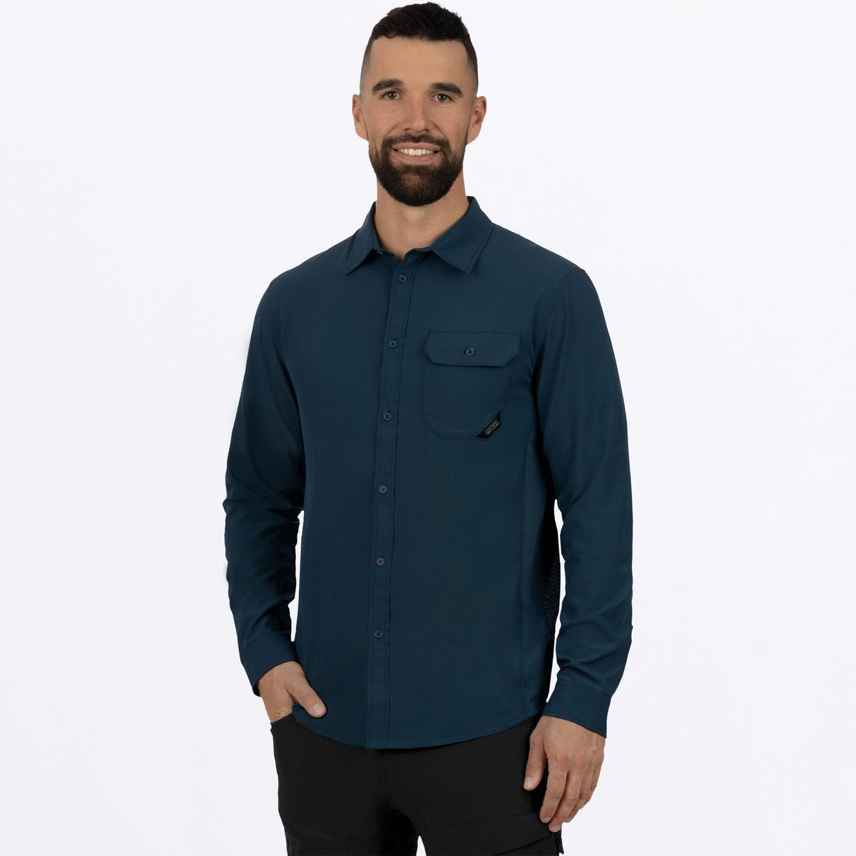 FXR M Breeze Performance UPF L/S Shirt