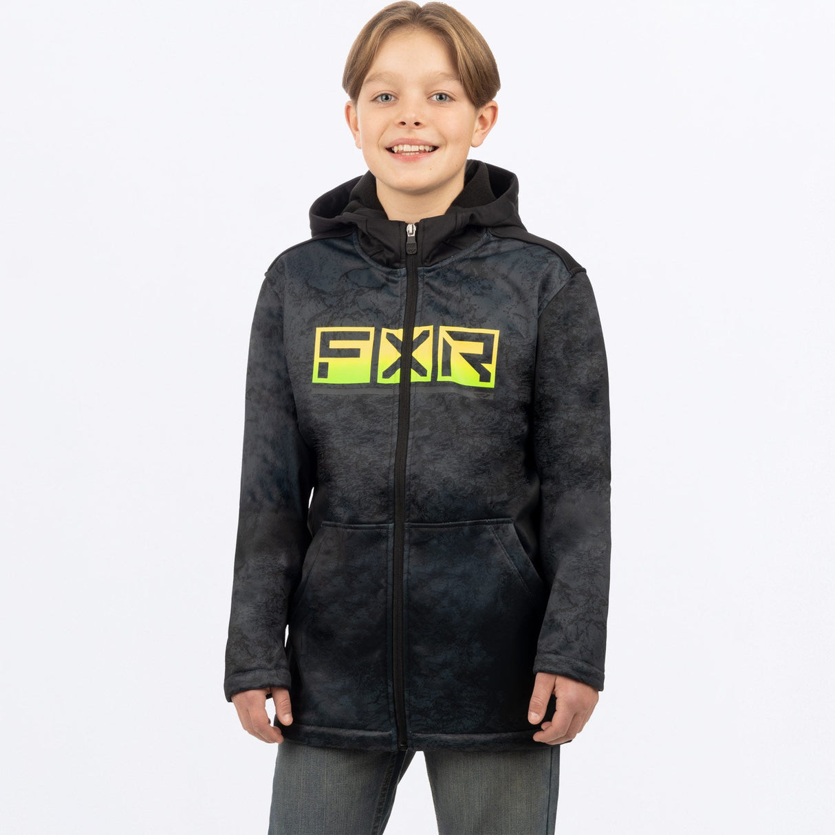 FXR Yth Hydrogen Softshell Jacket