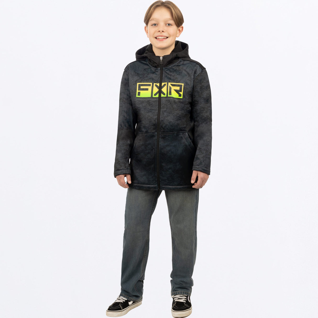 FXR Yth Hydrogen Softshell Jacket