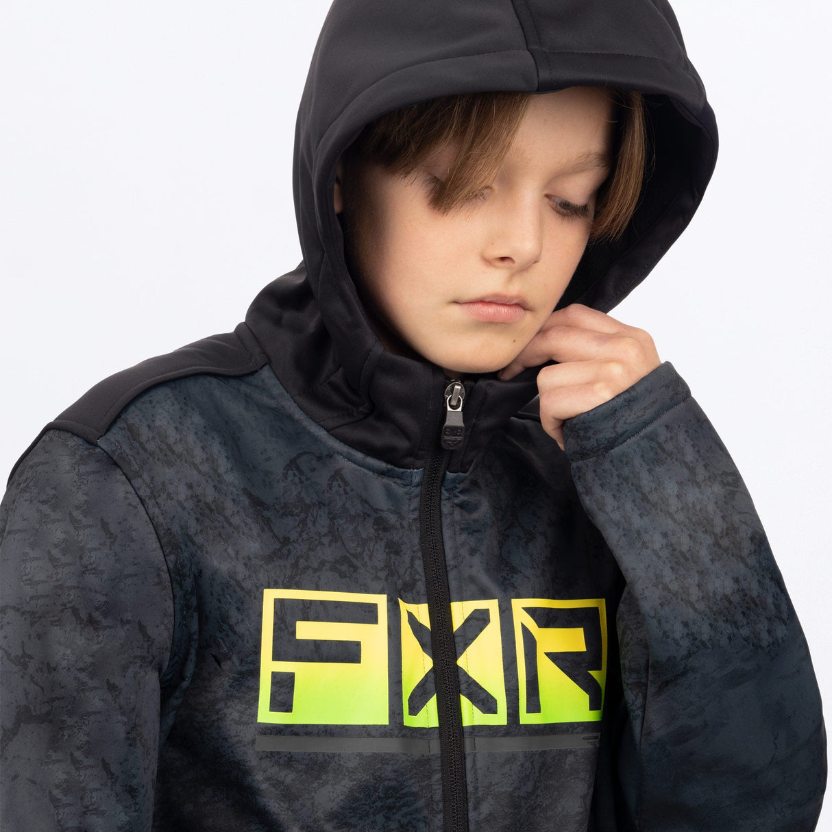 FXR Yth Hydrogen Softshell Jacket
