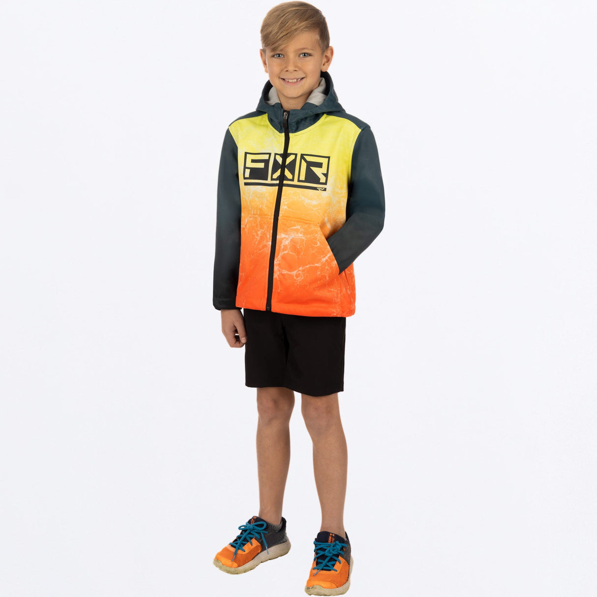 FXR Yth Hydrogen Softshell Jacket