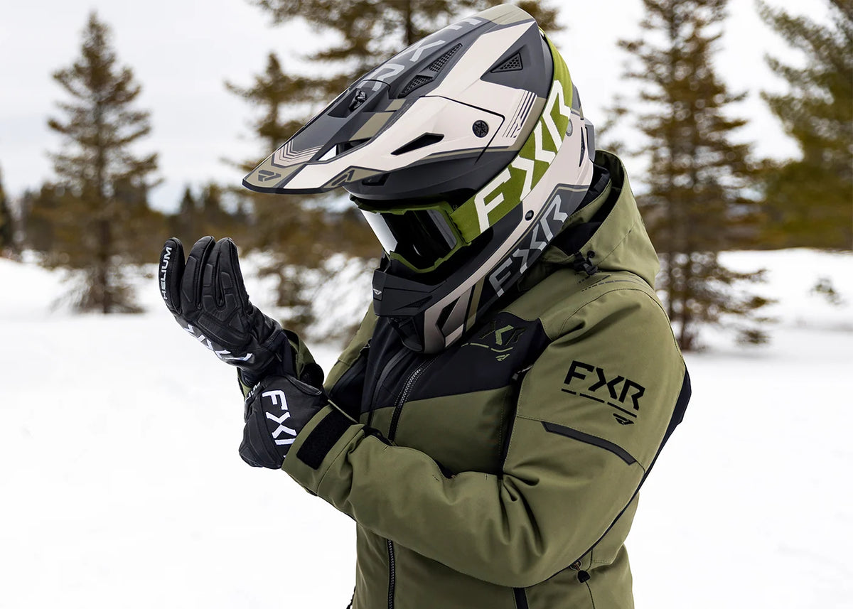 FXR Men's Helium Leather Short Cuff Glove (2026 Version)