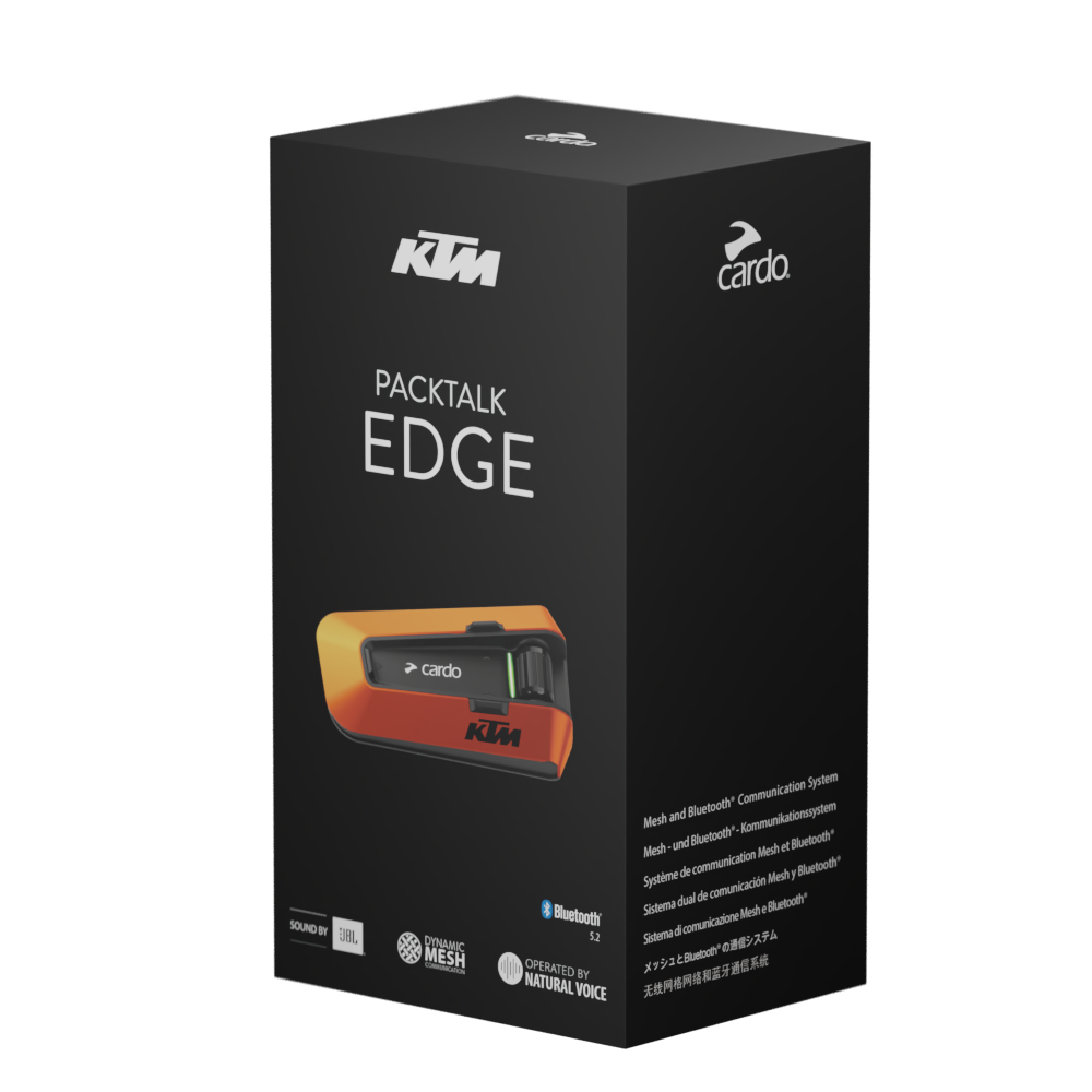 Cardo Packtalk Edge Single Ktm Edition