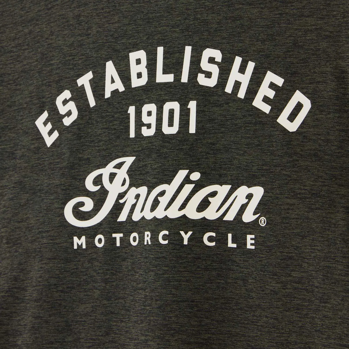 Indian Motorcycle Men's Established Script Athlete T-Shirt