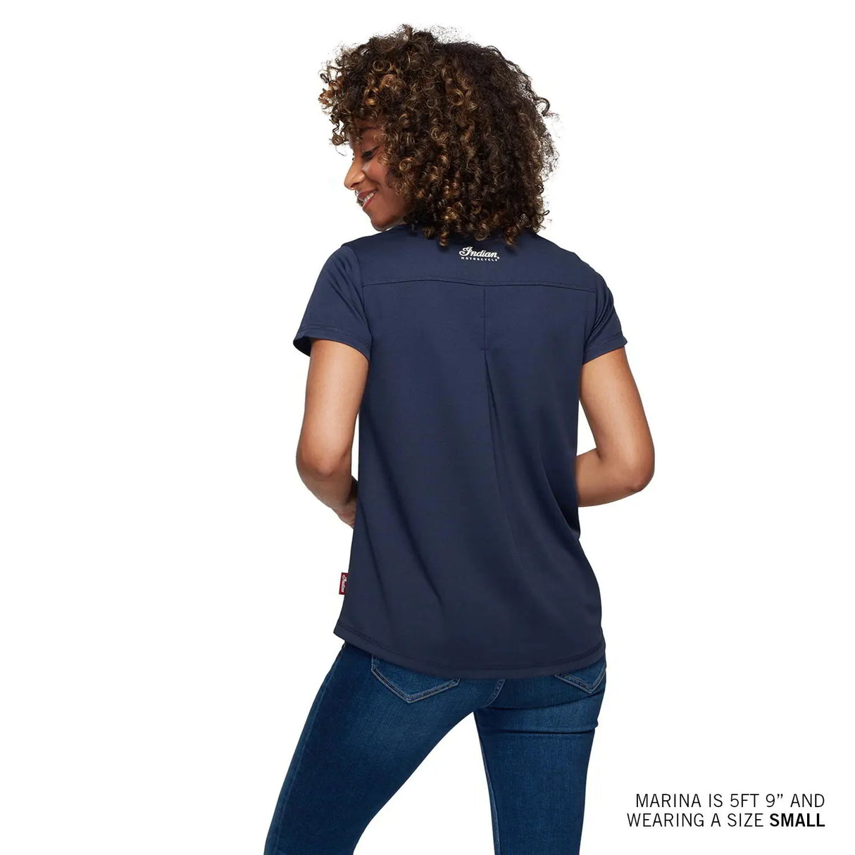 Indian Motorcycle Women's Established Back Pleat T-Shirt