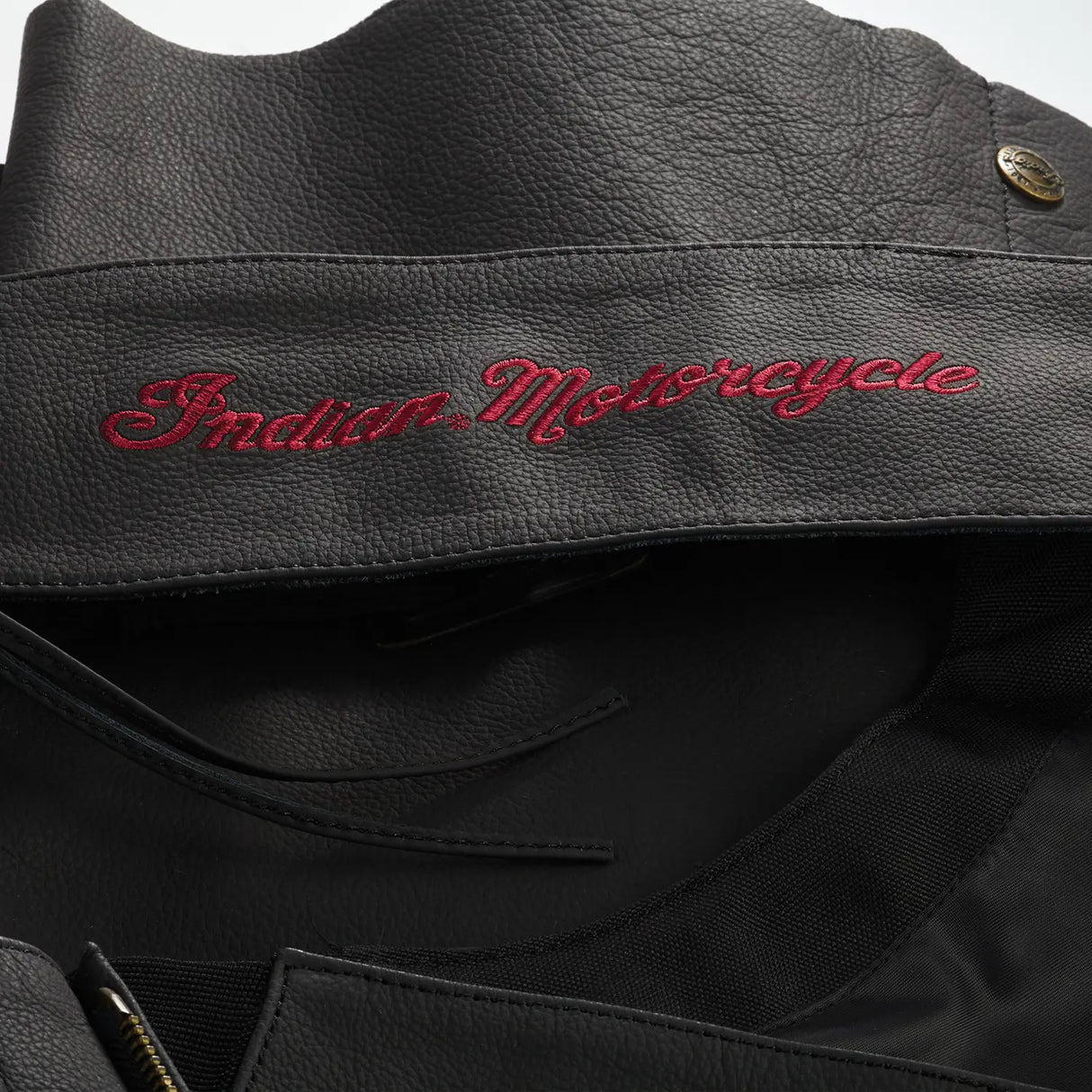Indian Motorcycle Women's Traditional Leather Chaps, Black