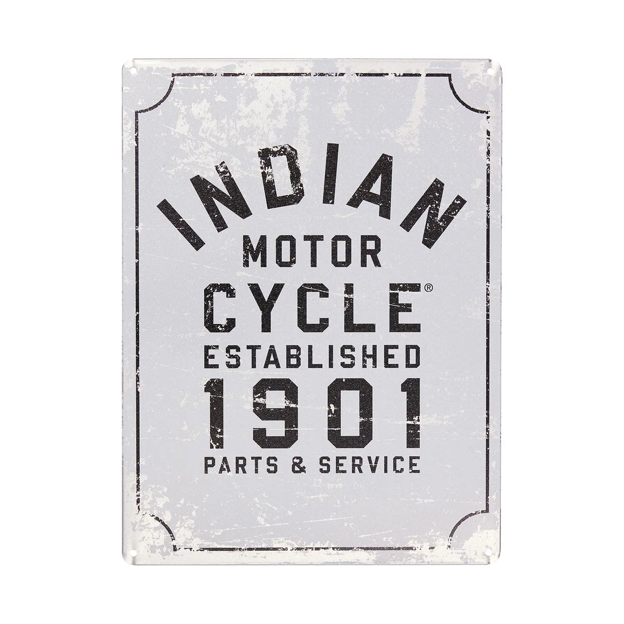 Indian Motorcycle IMC Established 1901 Sign