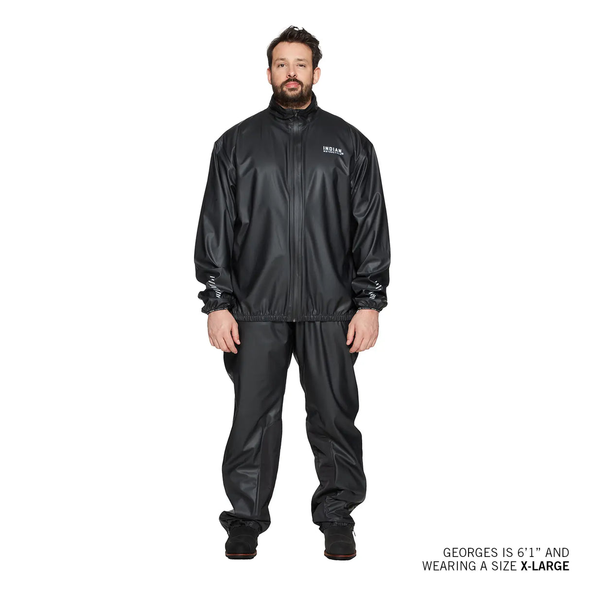 Indian Motorcycle Unisex Rain Suit Jacket