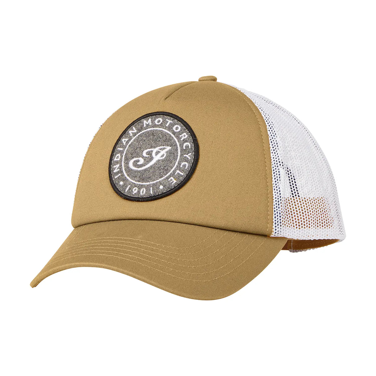Indian Motorcycles Felt Patch Trucker Cap