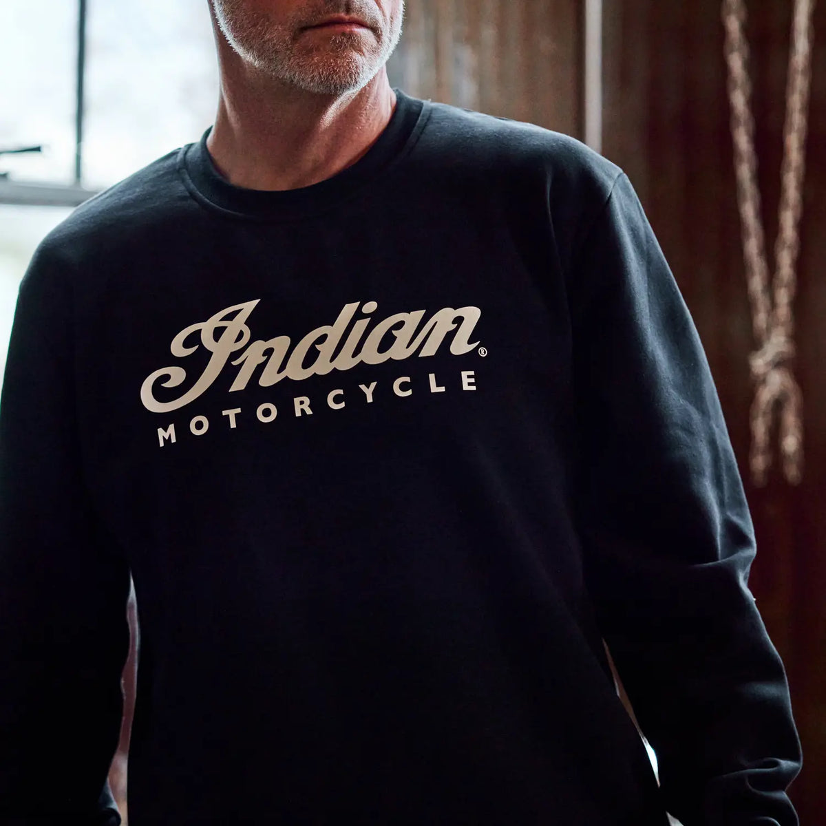 Indian Motorcycle Men's Essential Script Logo Sweatshirt