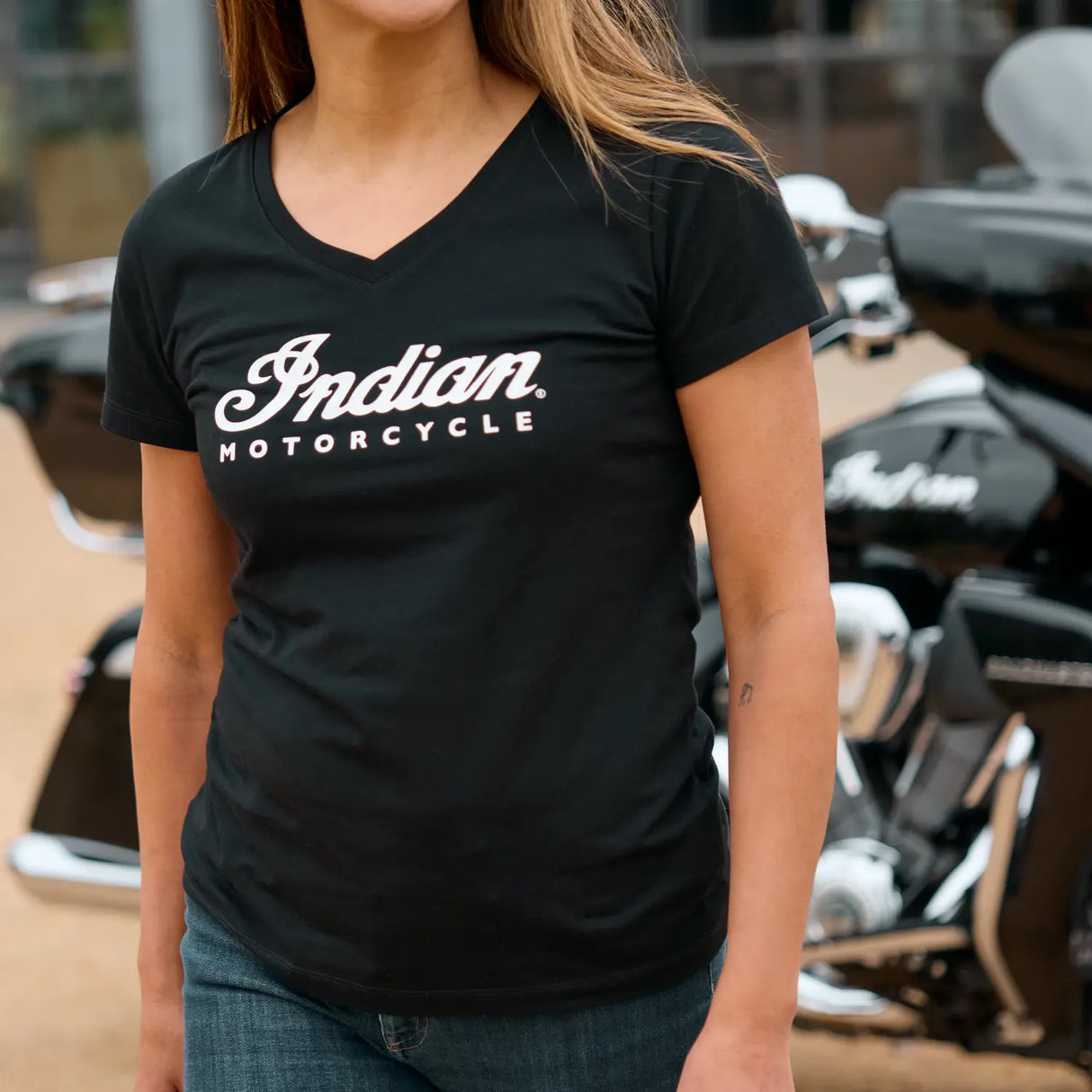 Indian Motorcycle Essential Script Logo T-Shirt