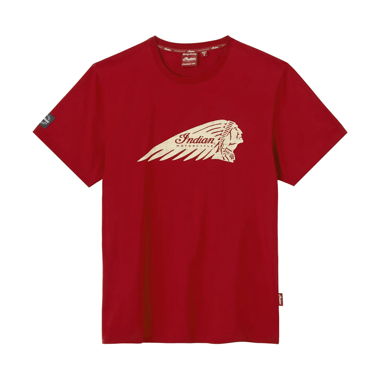 Indian Motorcycle Men's Distressed Headdress T-Shirt