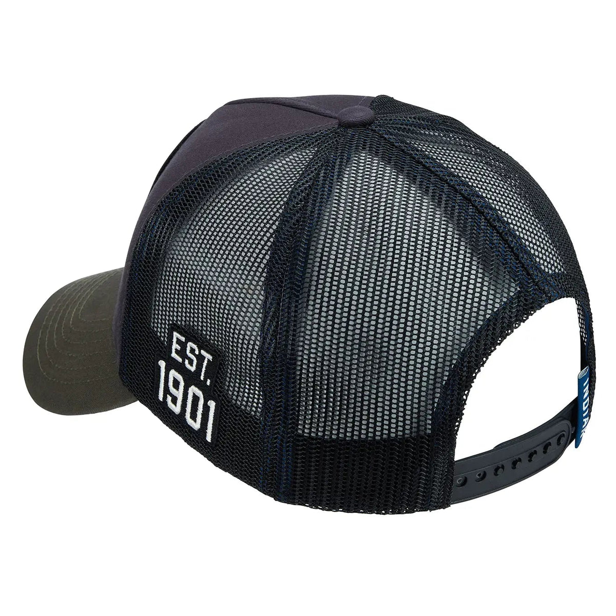 Indian Motorcycle 01 Patch Trucker Cap