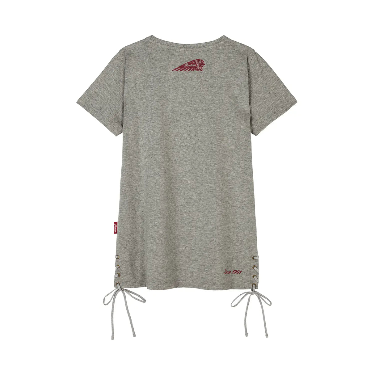 Indian Motorcycle Women's Flag Bikes Print T-shirt
