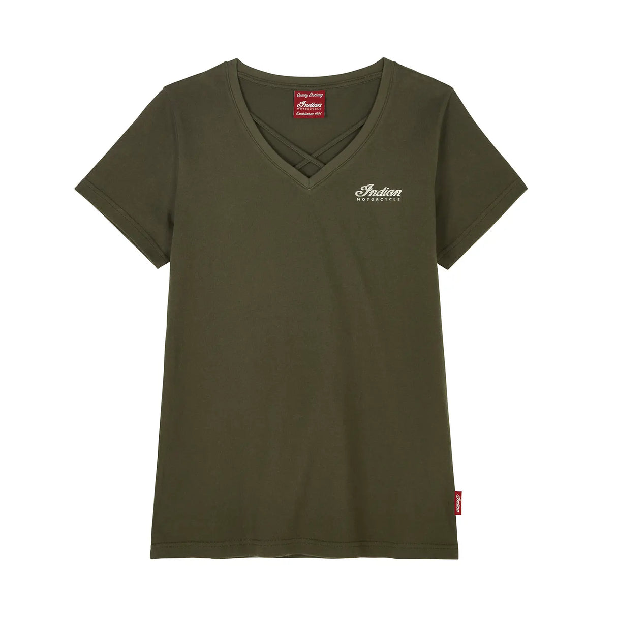 Indian Motorcycle Women's V-Neck Headdress T-shirt