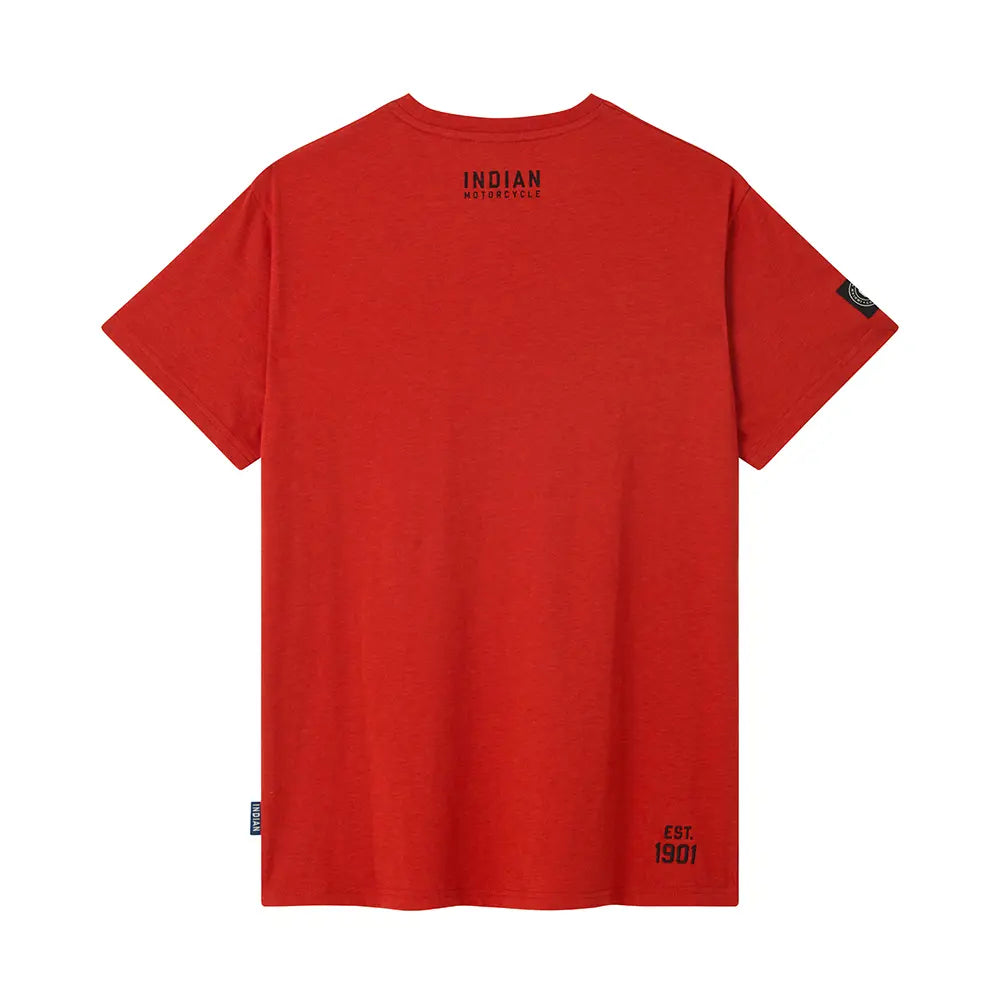 Indian Motorcycle Men's Outline Headdress T-Shirt