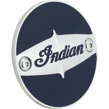Indian Motorcycle Pinnacle Cam Cover in Springfield Blue