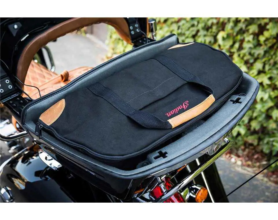 Indian Motorcycle Deluxe Trunk Travel Bag, Black
