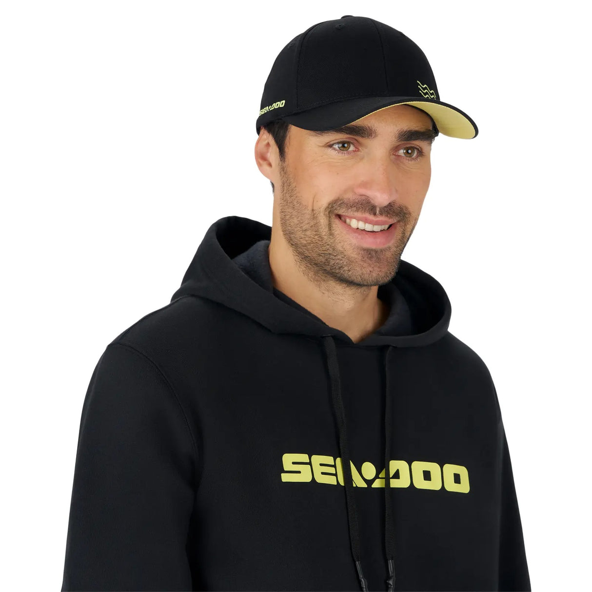 Sea-Doo Unisex Wave Signature Cap (Unisex) Black