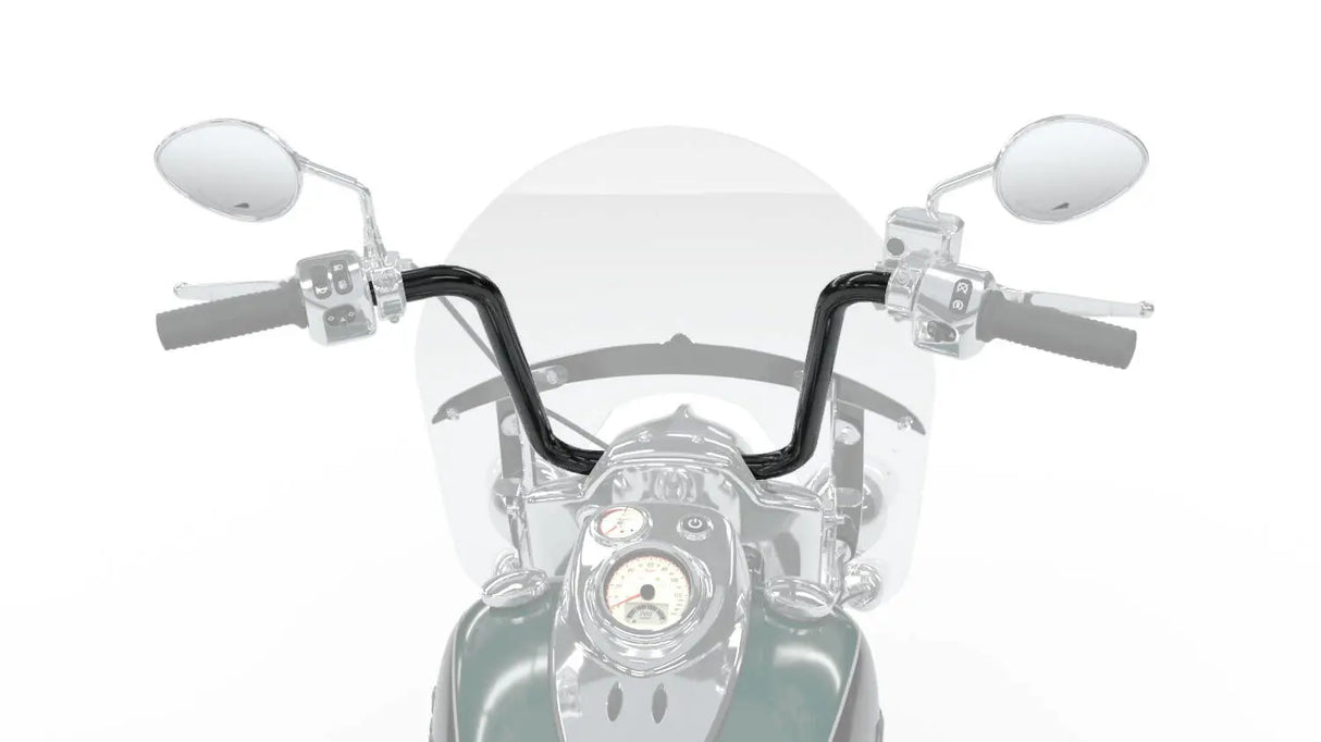 Indian Motorcycle Mid Rise Handlebar - Black