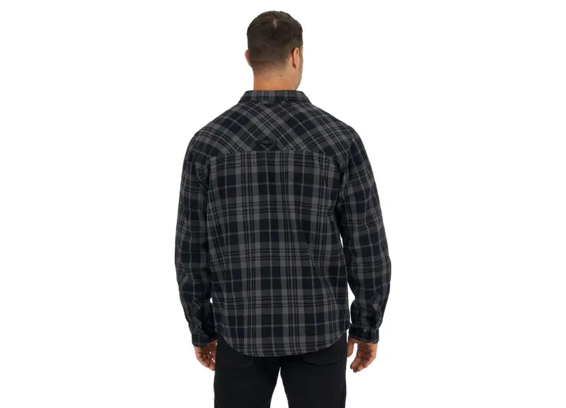 Ski-Doo Men's Plaid Bonded Overshirt