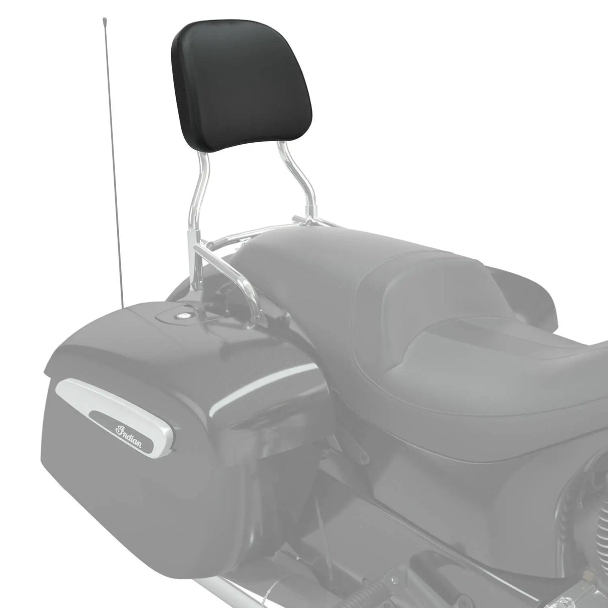Passenger Backrest Pad - Black
