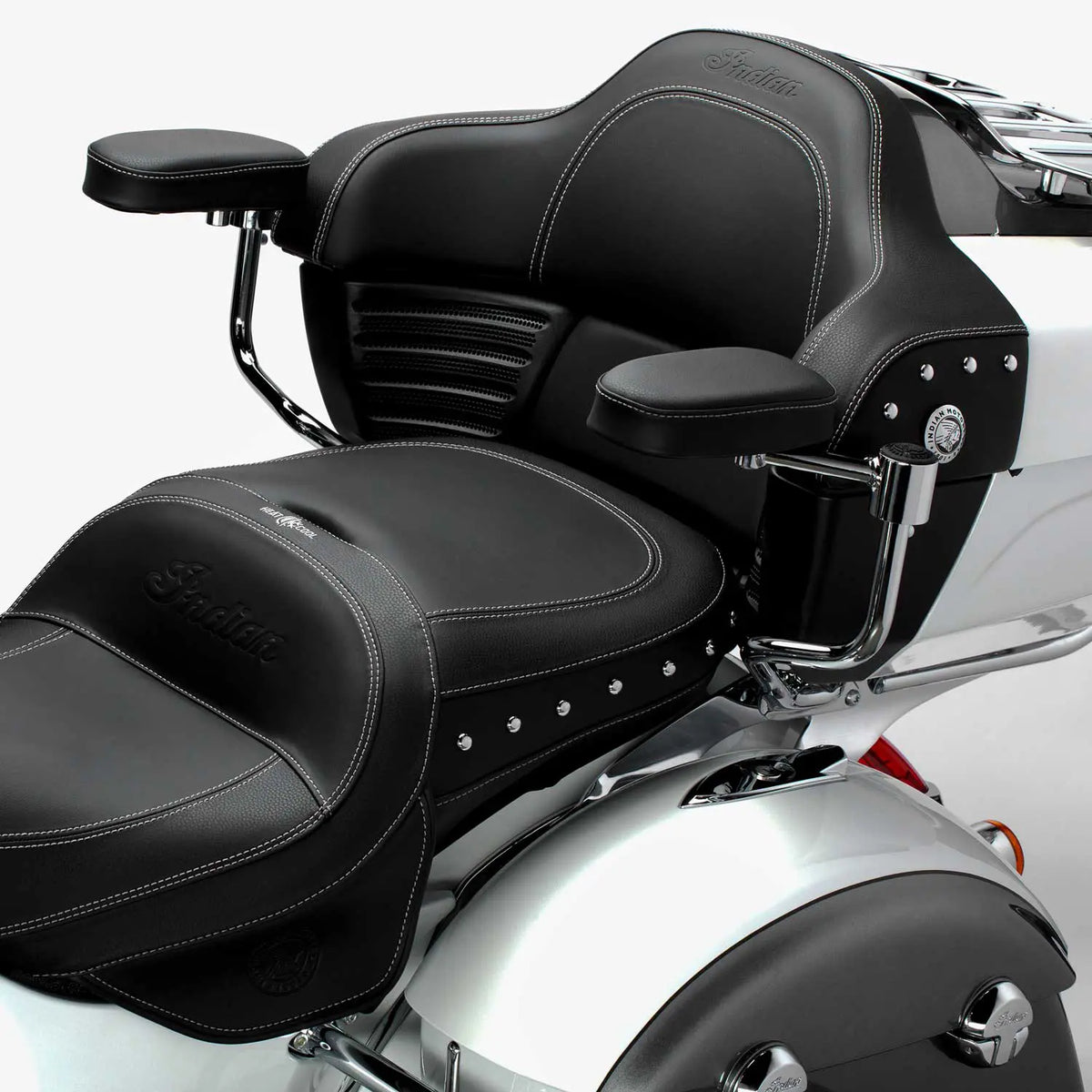 Indian Motorcycle Trunk Backrest Pad for Roadmaster & Chieftain - Black