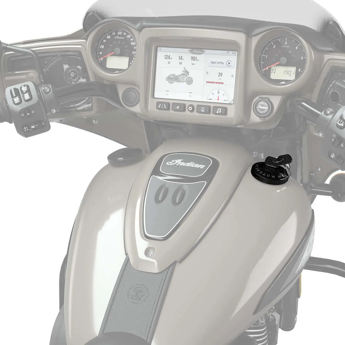 Indian Motorcycle Locking Fuel Cap