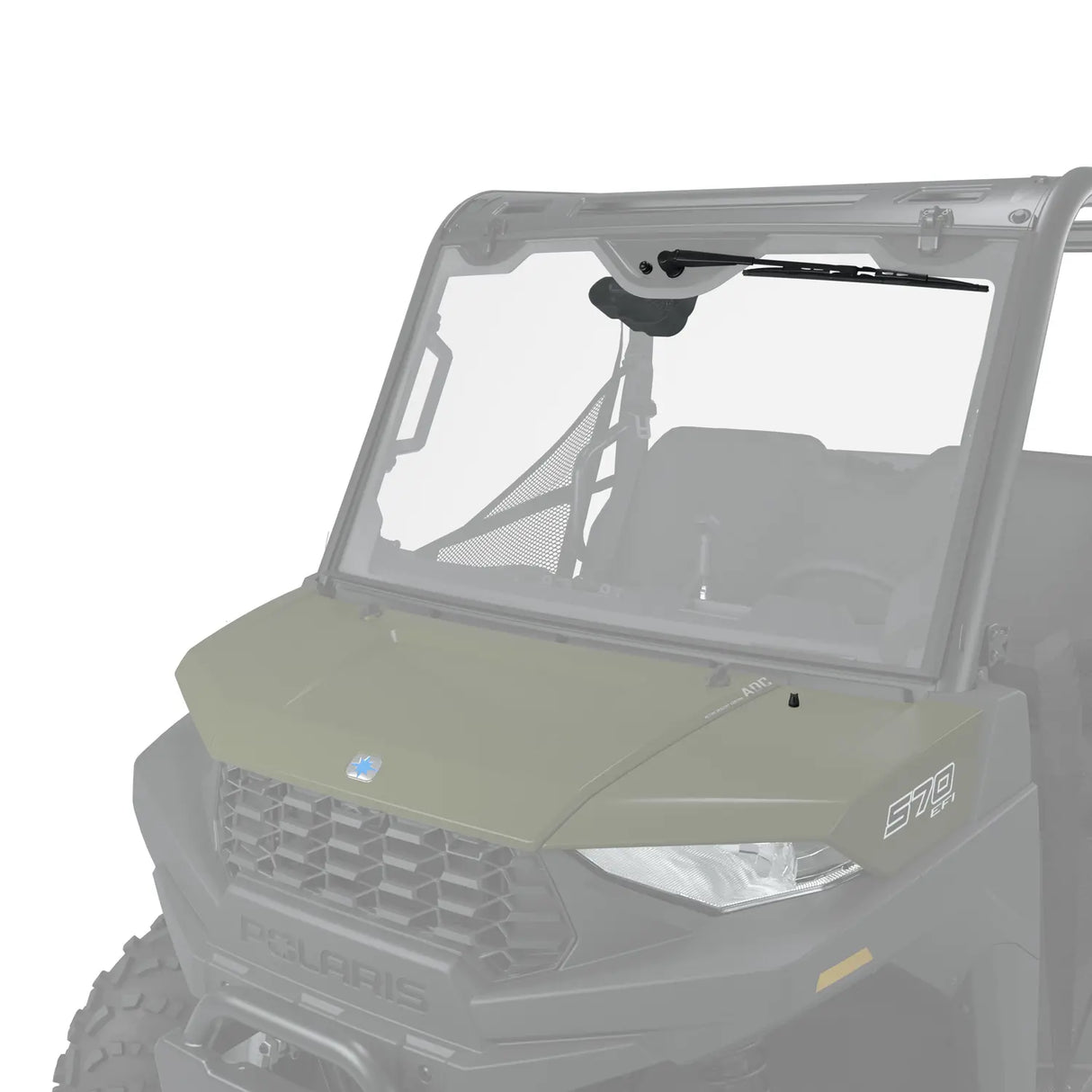 Polaris Front Windshield Wiper & Washer Kit for Glass Windshields for Ranger 570