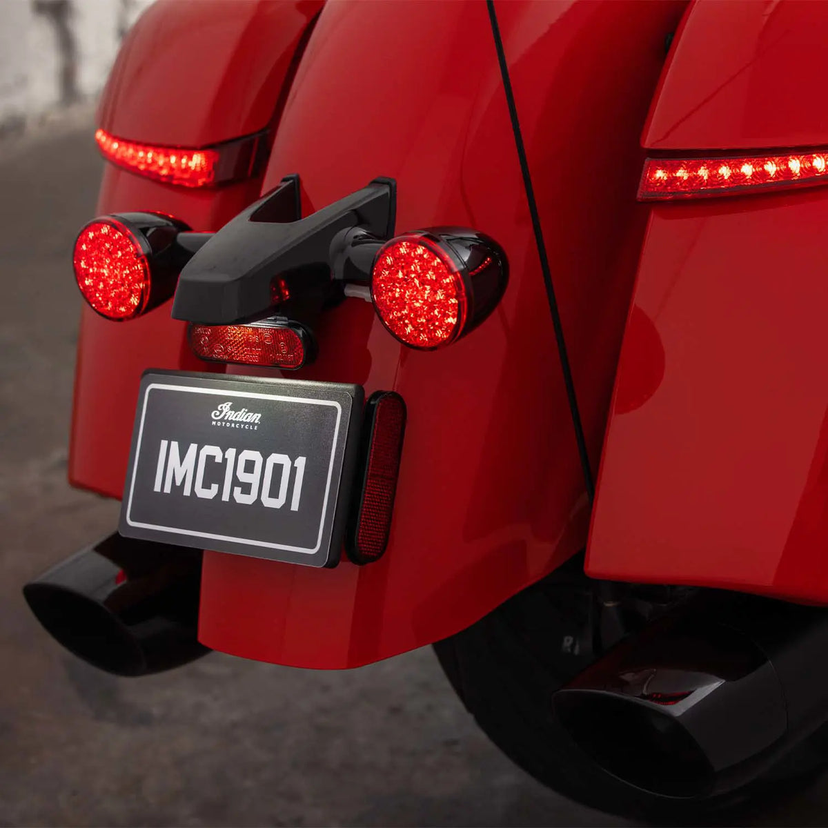 Indian Motorcycle Pathfinder Auxiliary LED Saddlebag Lights