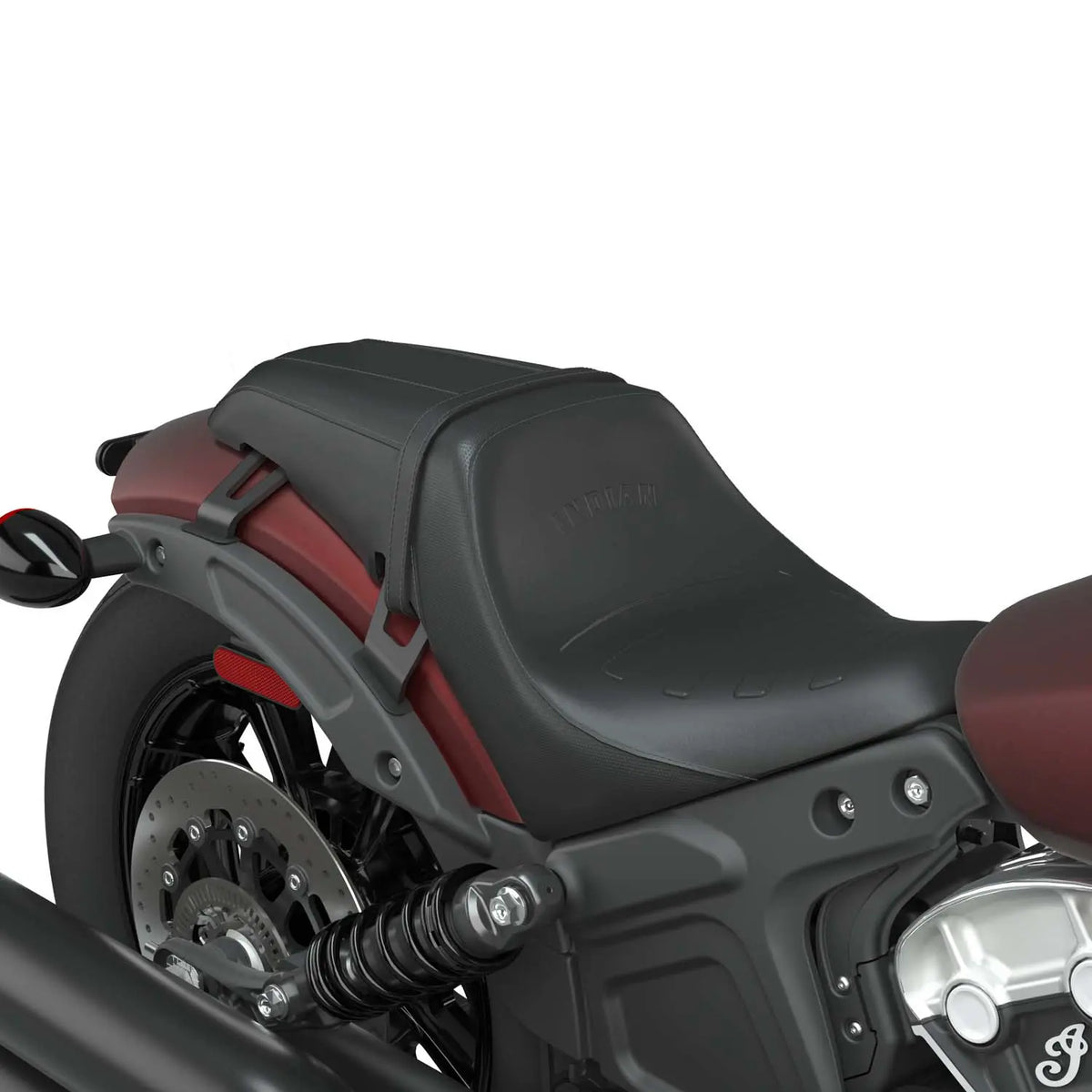 Indian Motorcycle Syndicate Seat for 2018-2023 Scout - Black