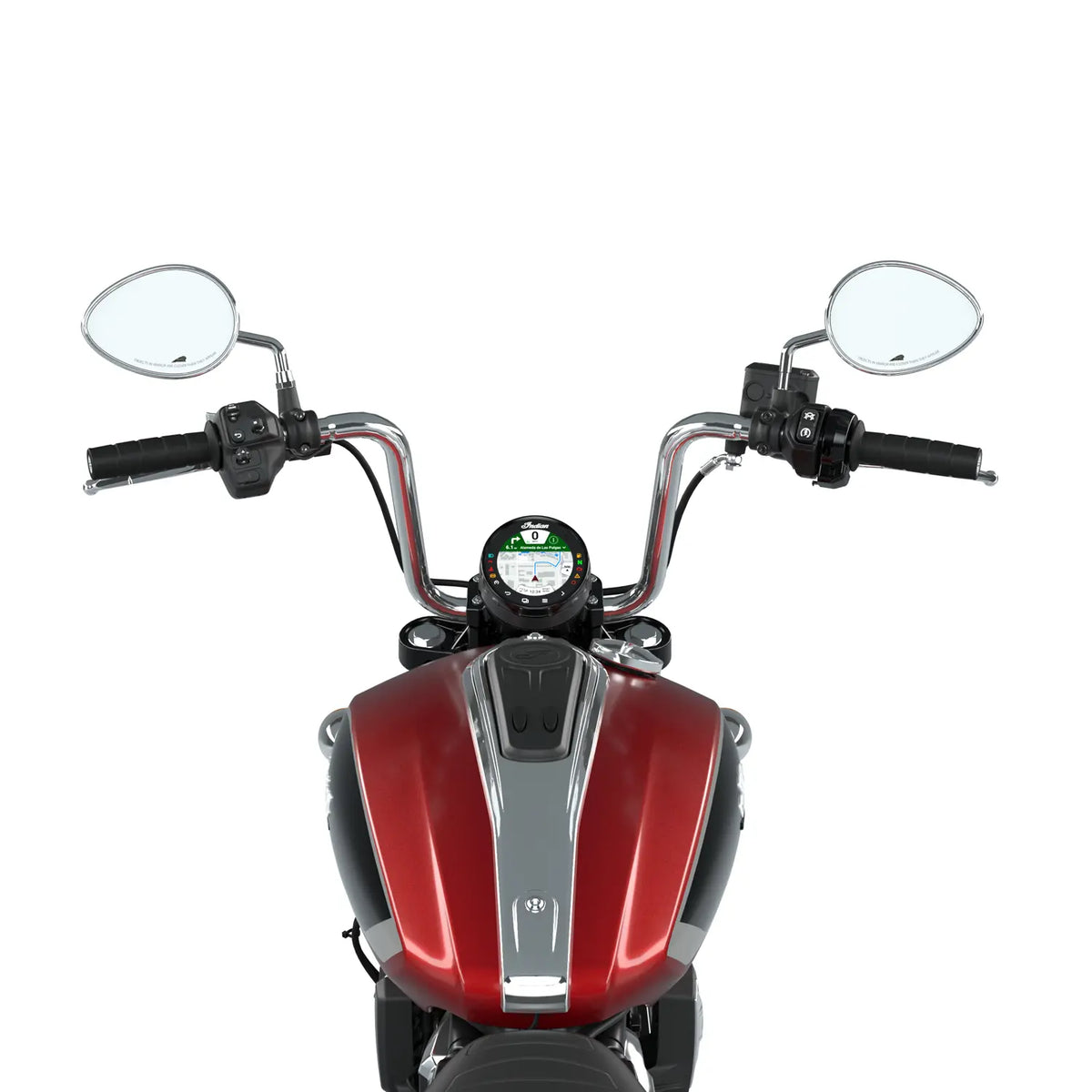 Indian Motorcycle 10 in Mini Ape Hanger Handlebars for Scout