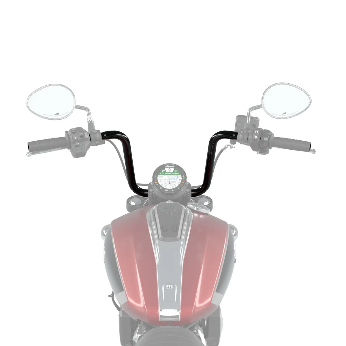 Indian Motorcycle 10 in Mini Ape Hanger Handlebars for Scout