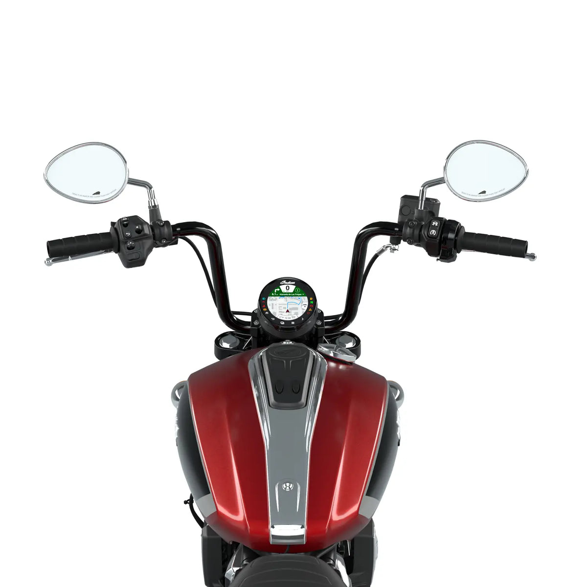 Indian Motorcycle 10 in Mini Ape Hanger Handlebars for Scout