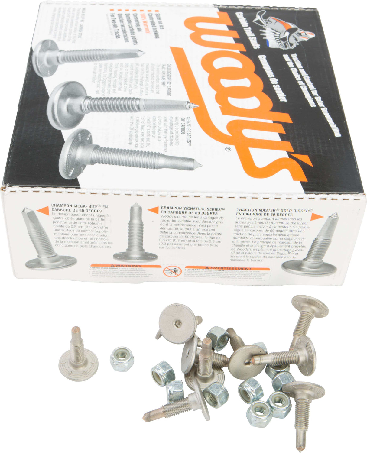 Woody's Signature Series Stainless Steel Studs 144/Pk