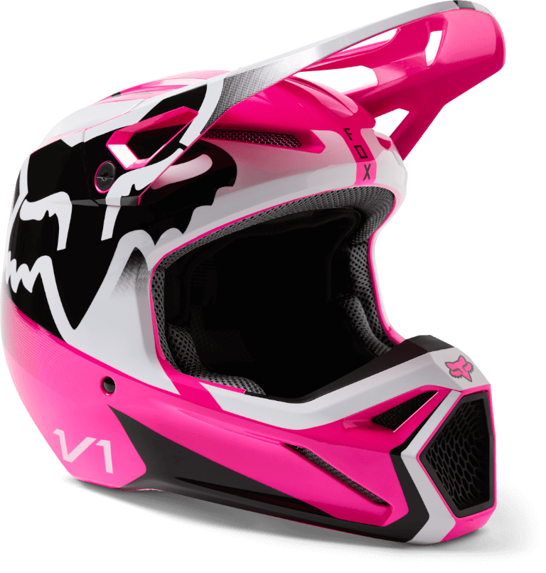 Fox V1 Leed Helmet DOT/ECE